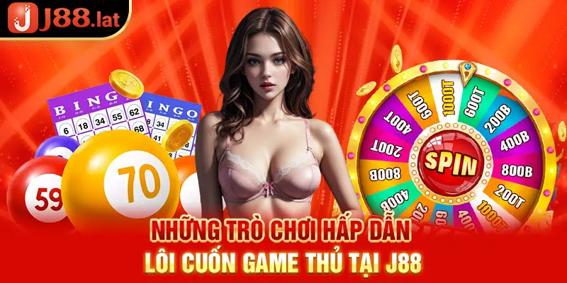 Những trò chơi hấp dẫn game thủ tại J88