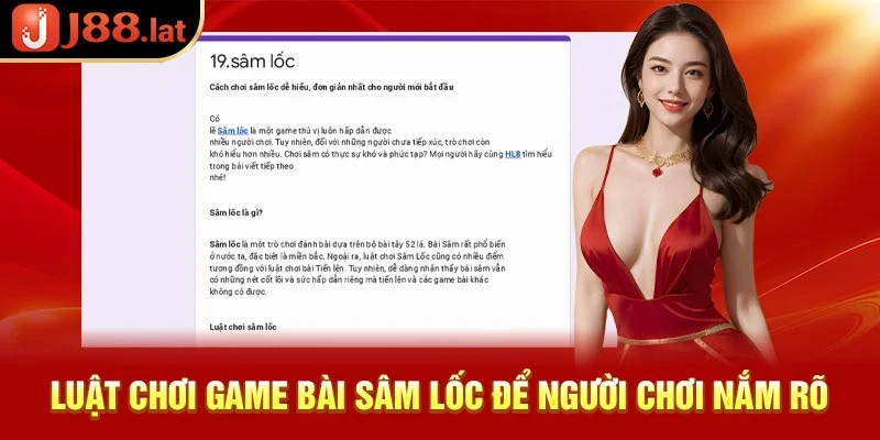 Luật chơi game bài sâm lốc để người chơi nắm rõ